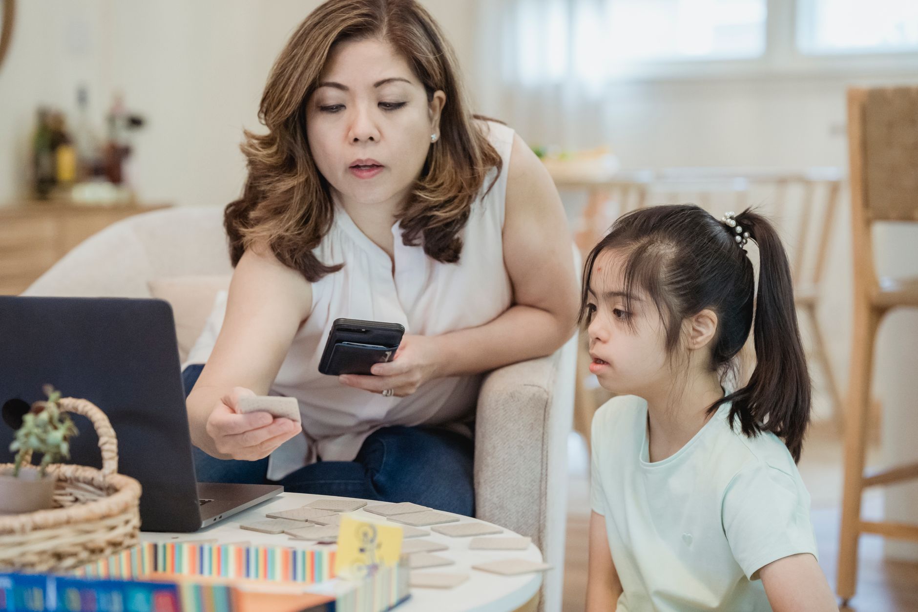 Parent and child working together during home education UK 2026 session